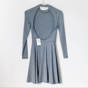 NWOT AA American Apparel Turtleneck Skater Dress